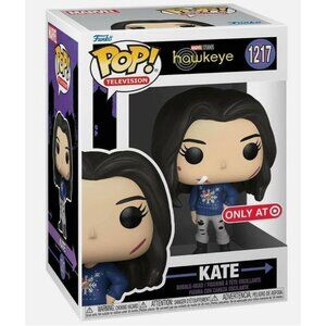 Funko Pop Marvel Hawkeye Kate Bishop 1217 Exclusive Vinyl Figure Collectible
